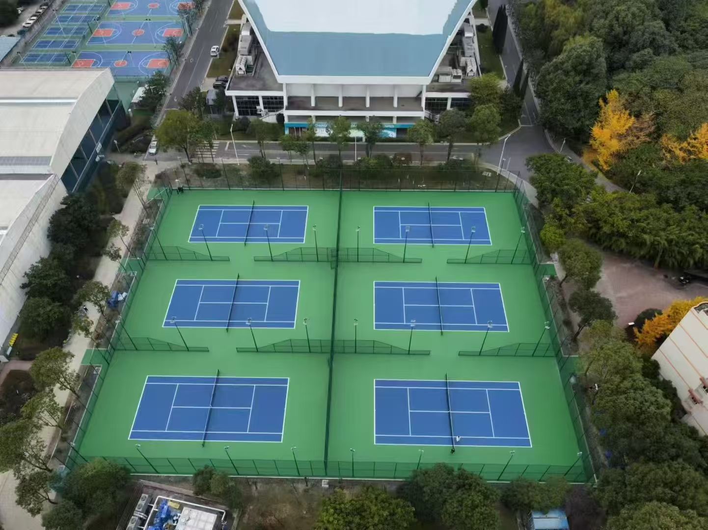 兰陵丙烯酸球场施工厂家
